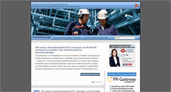 Desktop Screenshot of maschinenbau.pr-gateway.de