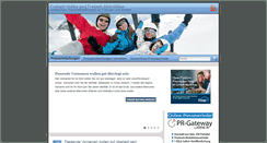 Desktop Screenshot of freizeit.pr-gateway.de
