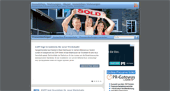 Desktop Screenshot of immobilien.pr-gateway.de