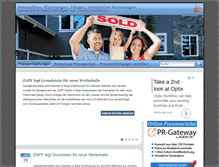 Tablet Screenshot of immobilien.pr-gateway.de