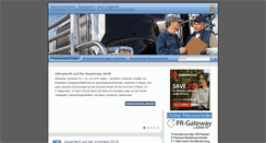 Desktop Screenshot of logistik.pr-gateway.de